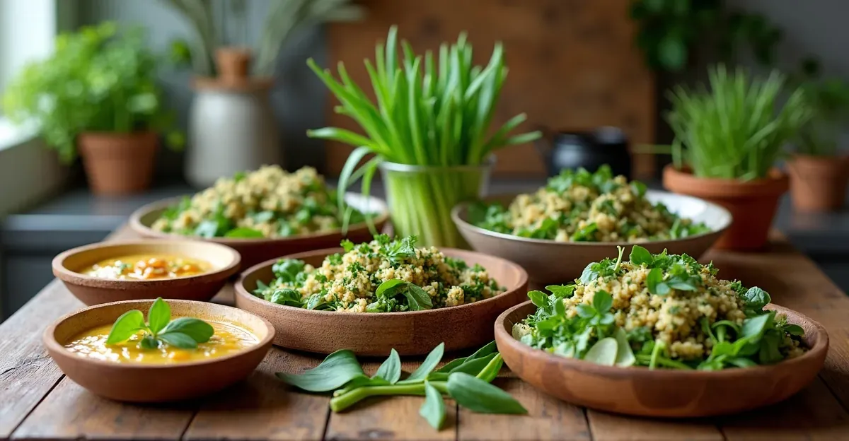 Czosnek Niedźwiedzi: Przepisy na Pyszne Dania i Sałatki