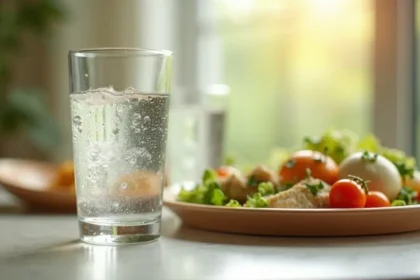 Picie podczas jedzenia: zdrowie, mit czy korzyści?