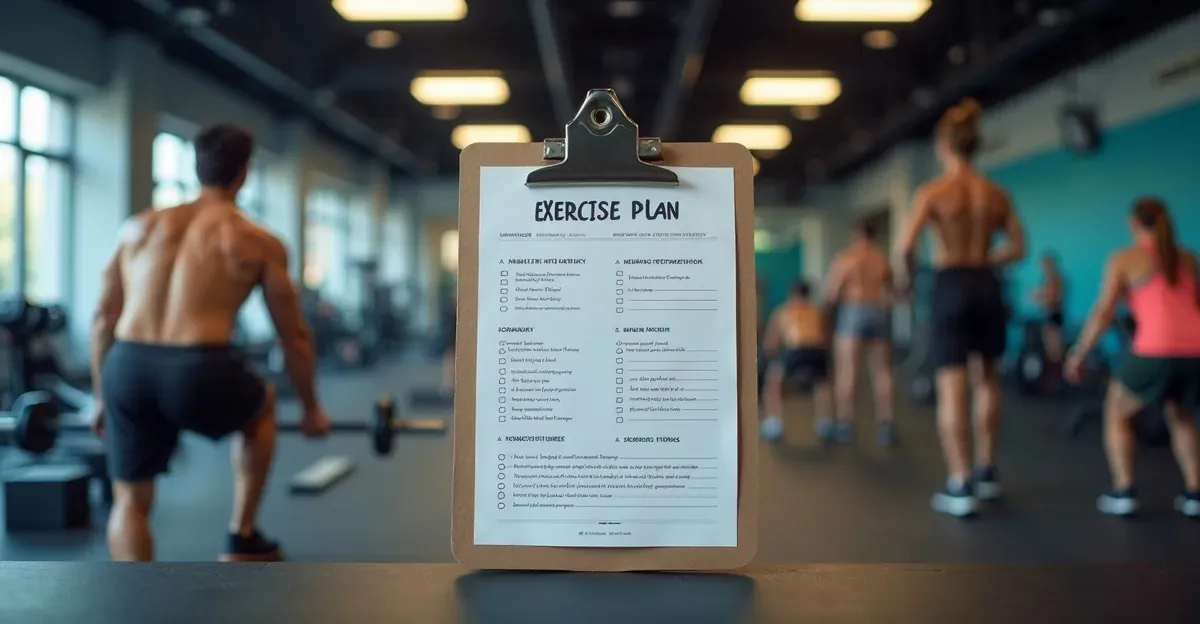 Rozpiska ćwiczeń na siłowni – Twój klucz do skutecznego treningu