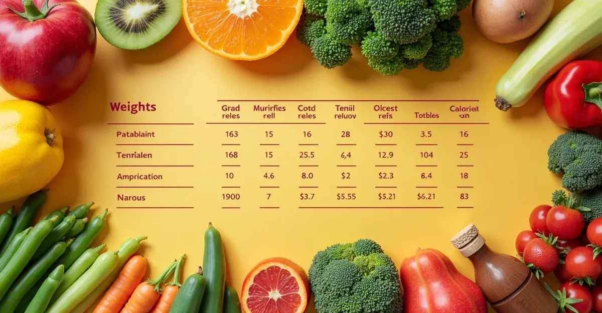 Tabela odchudzania: Jak efektywnie planować dietę?