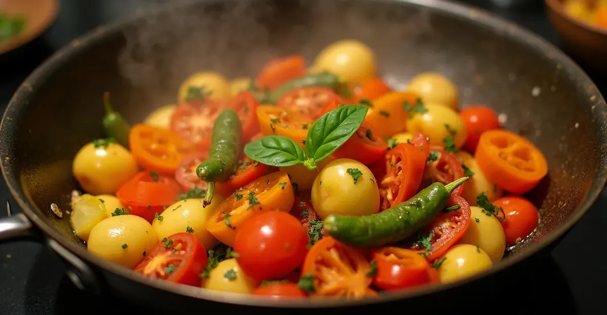 Warzywa na patelnię – Korzyści, wartości i przepisy zdrowe