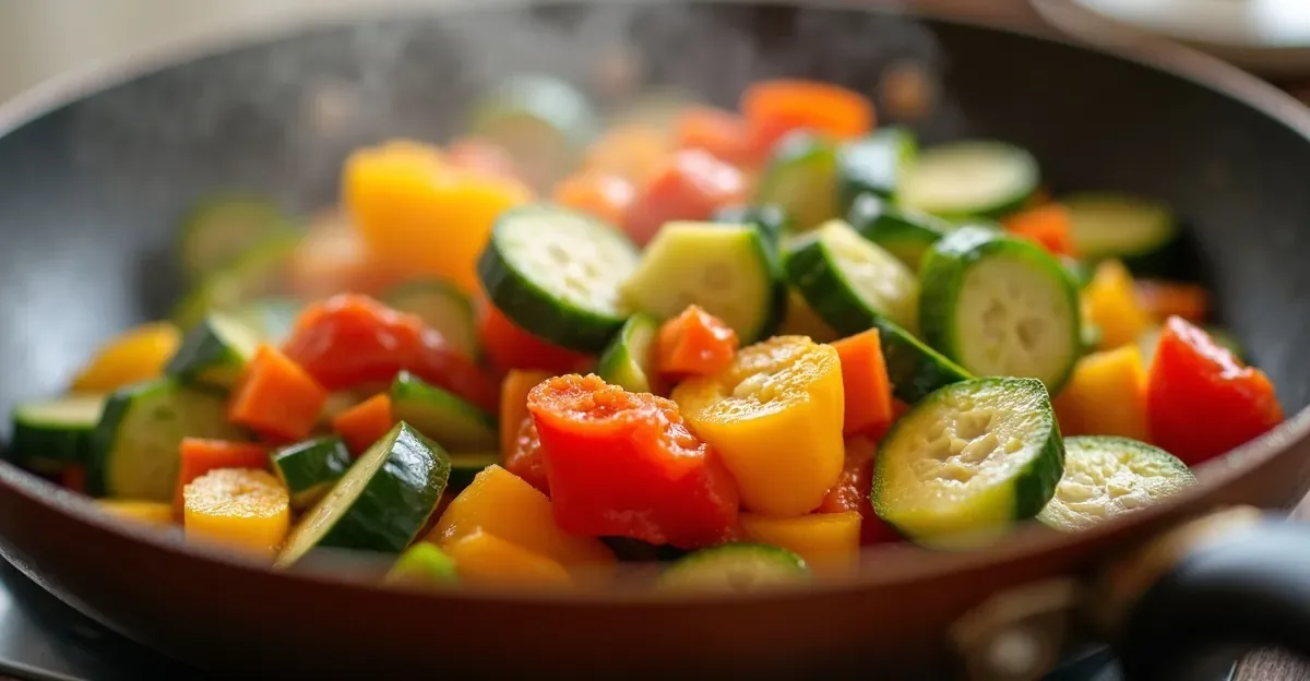 Warzywa na patelnię – Korzyści, wartości i przepisy zdrowe